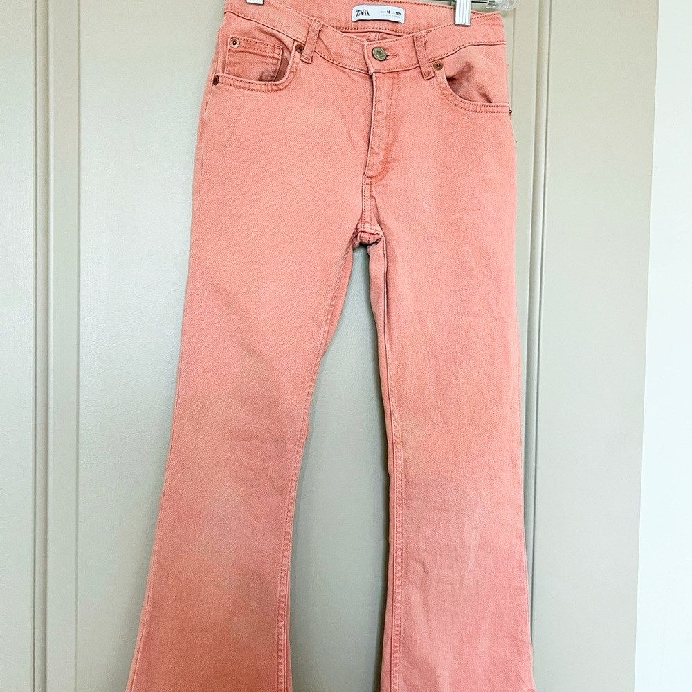Worn twice!!! Practically new!!! Zara Kids Jeans; Size 10